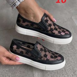 Baleriny damskie 1026-22-ZA07 (12par-36-41)