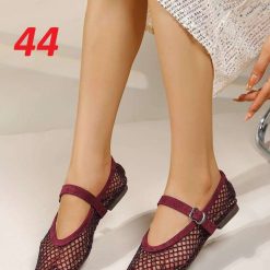 Baleriny damskie 1026-22-ZA07 (12par-36-41)