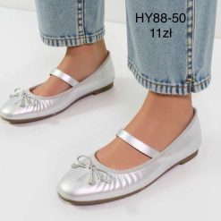 Baleriny damskie 1026-1282-HY88-50 (12par 36-41)