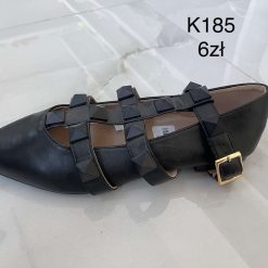 Baleriny damskie 1026-1604-K185 (12par 36-41)