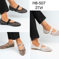 Baleriny damskie Kolor do wyboru 1026-1502-H8-507 (12par 36-41)