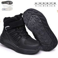 Buty Śniegowe dziecięce 1026-2694-T-65210-A (8par／33-38) czarny