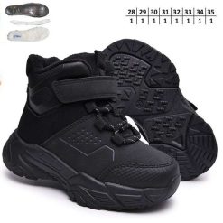 Buty Śniegowe dziecięce 1026-2707-A-B60143-A (8par／28-35) czarny