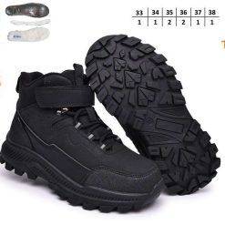 Buty Śniegowe dziecięce 1026-2708-T-68181-A (8par／33-38) czarny