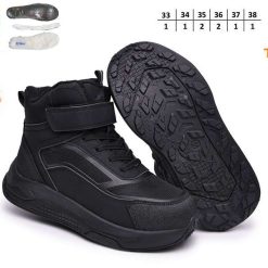 Buty Śniegowe dziecięce 1026-2732-T-65206-A (8par／33-38) czarny
