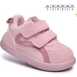 Buty Śniegowe dziecięce 1026-2759-T-65166-H (8par／22-27) pudrowy róż
