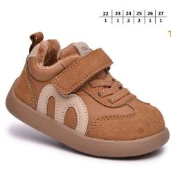 Buty Śniegowe dziecięce 1026-2763-T-65165-B (8par／22-27) karmelowy ／ beżowy