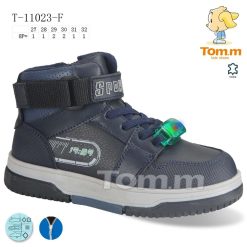 Buty Śniegowe dziecięce 1026-3256-T-11023-F (8par／27-32) granatowy
