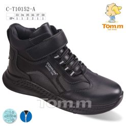 Buty Śniegowe dziecięce 1026-3541-C-T10152-A (8par／33-38) czarny