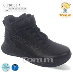 Buty Śniegowe dziecięce 1026-3542-C-T10151-A (8par／33-38) czarny
