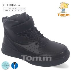 Buty Śniegowe dziecięce 1026-3543-C-T10155-A (8par／28-33) czarny