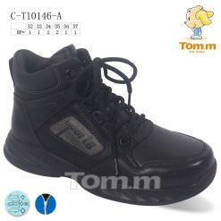 Buty Śniegowe dziecięce 1026-3544-C-T10146-A (8par／32-37) czarny