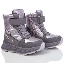 Buty Śniegowe dziecięce 1026-3614-A-B01382-B (8par／27-32) fioletowy