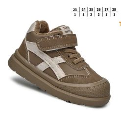 Buty Śniegowe dziecięce 1026-3635-11714B (8par／23-28) brązowy