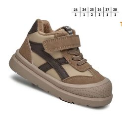Buty Śniegowe dziecięce 1026-3639-11714H (8par／23-28) brązowy