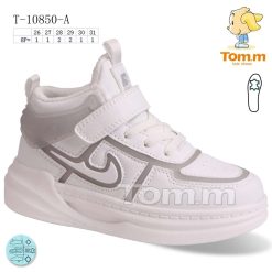 Buty Śniegowe dziecięce 1026-3651-T-10850-A (8par／26-31) biały