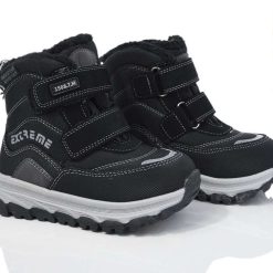 Buty Śniegowe dziecięce 1026-3664-A-B11200-A (8par／28-35) czarny