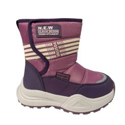 Buty Śniegowe dziecięce 1026-3674-T-11347-B (8par／27-32) śliwkowy