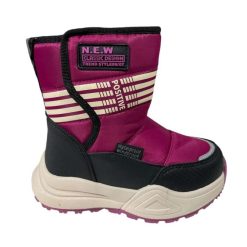 Buty Śniegowe dziecięce 1026-3675-T-11347-A (8par／27-32) fuksjowy