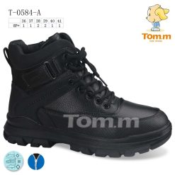 Buty Śniegowe dziecięce 1026-3688-T-0584-A (8par／36-41) czarny