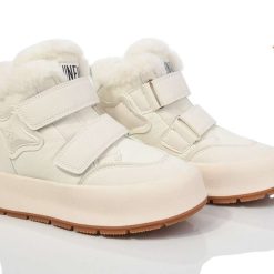 Buty Śniegowe dziecięce 1026-3694-T-11368-A (8par／32-37) kremowy