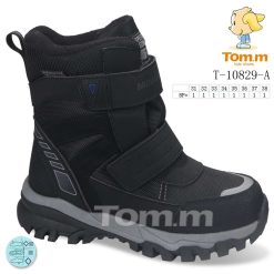 Buty Śniegowe dziecięce 1026-3704-T-10829-A (8par／31-38) czarny