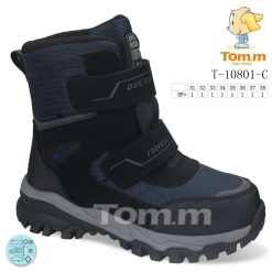 Buty Śniegowe dziecięce 1026-3708-T-10801-C (8par／31-38) granatowy