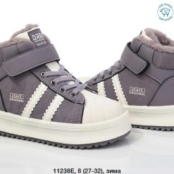 Buty Śniegowe dziecięce 1026-3714-T-11238-E (8par／27-32) fioletowy