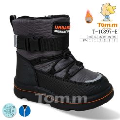Buty Śniegowe dziecięce 1026-3723-T-10897-E (8par／23-28) czarny