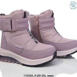 Buty Śniegowe dziecięce 1026-3724-T-11243-A (8par／28-33) liliowy