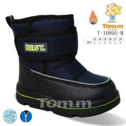 Buty Śniegowe dziecięce 1026-3728-T-10895-M (8par／23-28) granatowy