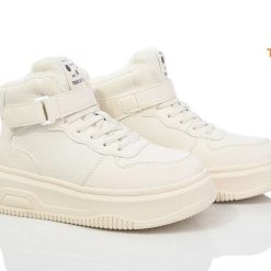 Buty Śniegowe dziecięce 1026-3733-T-11206-C (8par／33-38) kremowy