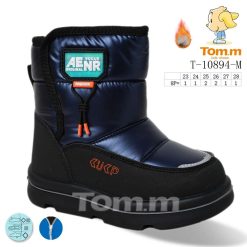 Buty Śniegowe dziecięce 1026-3734-T-10894-M (8par／23-28) granatowy