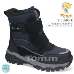Buty Śniegowe dziecięce 1026-3743-T-10800-C (8par／31-38) granatowy