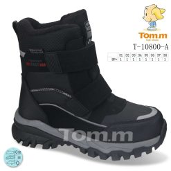 Buty Śniegowe dziecięce 1026-3746-T-10800-A (8par／31-38) czarny