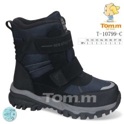 Buty Śniegowe dziecięce 1026-3747-T-10799-C (8par／31-38) granatowy