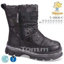 Buty Śniegowe dziecięce 1026-3748-T-10830-C (8par／28-35) szary