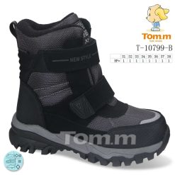 Buty Śniegowe dziecięce 1026-3749-T-10799-B (8par／31-38) czarny