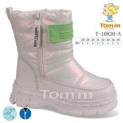Buty Śniegowe dziecięce 1026-3750-T-10830-A (8par／28-35) perłowo-różowy