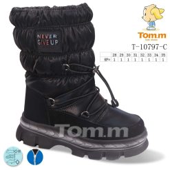 Buty Śniegowe dziecięce 1026-3751-T-10797-C (8par／28-35) czarny