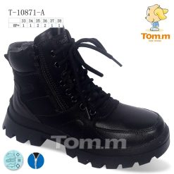 Buty Śniegowe dziecięce 1026-3779-T-10871-A (8par／33-38) czarny