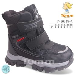 Buty Śniegowe dziecięce 1026-3785-T-10719-A (8par／28-33) szary