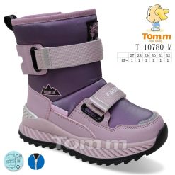 Buty Śniegowe dziecięce 1026-3786-T-10780-M (8par／27-32) fioletowy