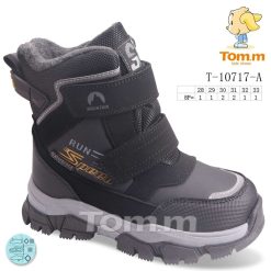 Buty Śniegowe dziecięce 1026-3788-T-10717-A (8par／28-33) szary