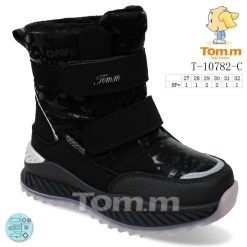 Buty Śniegowe dziecięce 1026-3800-T-10782-C (8par／27-32) czarny