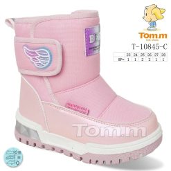 Buty Śniegowe dziecięce 1026-3821-T-10845-C (8par／23-28) różowy