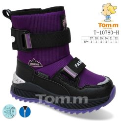 Buty Śniegowe dziecięce 1026-3822-T-10780-H (8par／27-32) fioletowy