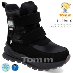 Buty Śniegowe dziecięce 1026-3825-T-10791-C (8par／28-33) czarny
