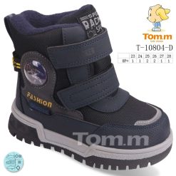Buty Śniegowe dziecięce 1026-3833-T-10804-D (8par／23-28) granatowy
