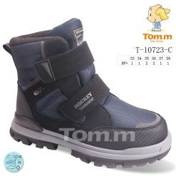 Buty Śniegowe dziecięce 1026-3841-T-10723-C (8par／33-38) granatowy